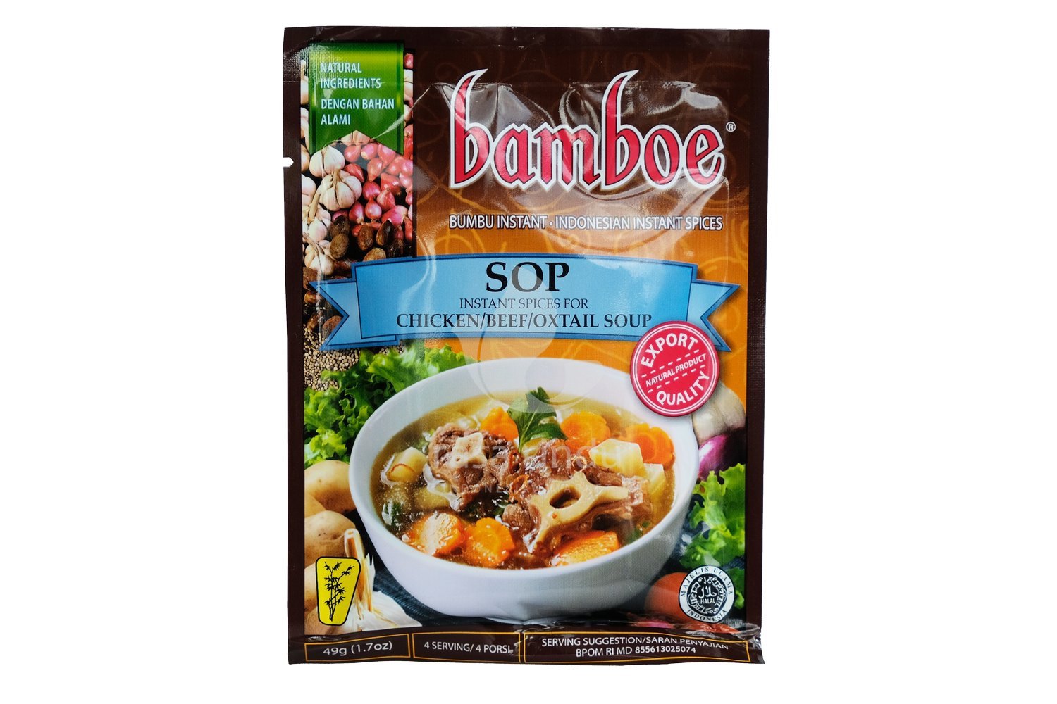 Disambal bawang, resep sambal bawang ini bisa digunakan untuk. Sambal Mentah Untuk Sop : Bamboe Bumbu Sop 49 Gr Indonesische Lebensmittel Onlineshop Rasa Rindu