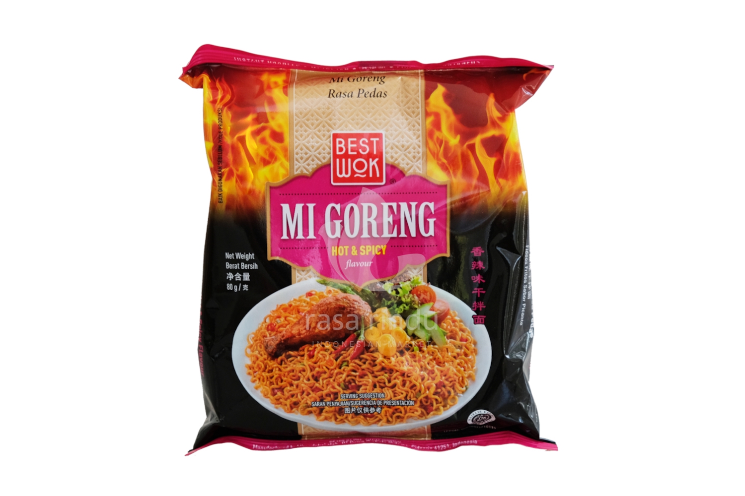 Best Wok Mie Goreng Hot & Spicy 80 gr